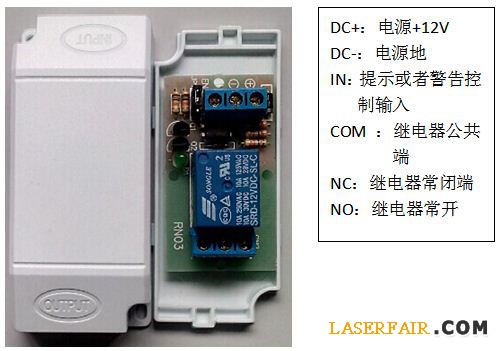 五、控制原理 为了控制稳定性,采用回滞烟雾值控制原理: 烟雾探测器检测到烟雾上升,大于指定值(高灵敏度时为150,中灵敏度时为:300,低灵敏度为600)时,烟雾探测器提示控制输出使能,与之相连的继电器动作,如果烟雾继续上升,大于指定值(高灵敏度时为250,中灵敏度时为500,低灵敏度为1000),警告控制输出使能,与之相连的继电器动作;如果烟雾下降,小于指定值(高灵敏度时为200,中灵敏度时为:400,低灵敏度为800)时,警告控制继电器恢复,烟雾继续下降,小于指定值(高灵敏度时为100,中灵敏度时为