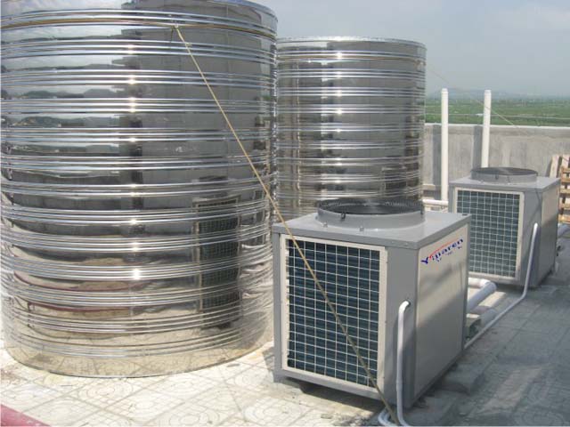张家港沙洲医院空气能热泵热水工程