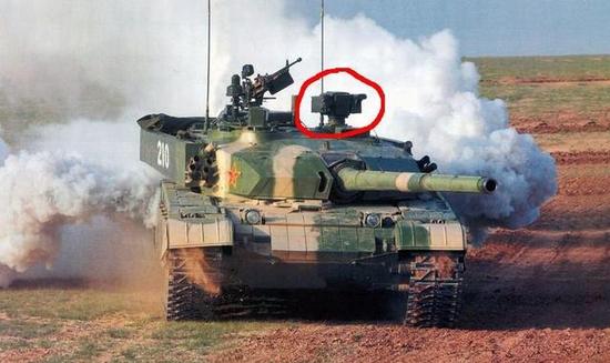 99式主战坦克装备的早期激光武器