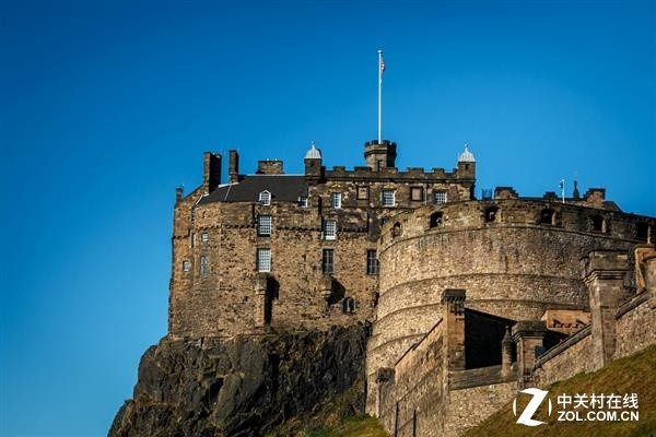 苏爱丁堡城堡被激光扫描并转换成3D模型