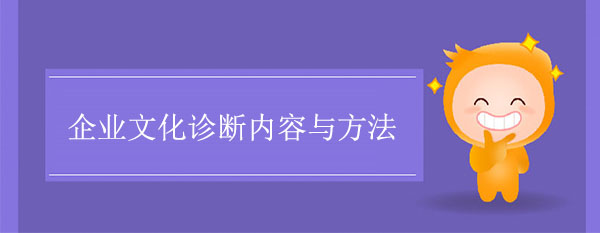 企业文化诊断内容与方法