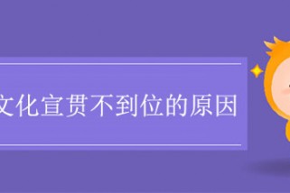 企业文化宣贯不到位的原因分析