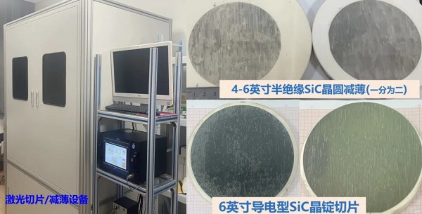 南京大学成功研发出大尺寸碳化硅激光切片设备与技术