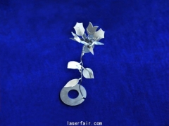 YAG大幅面固体激光切割机样品图工艺品-04