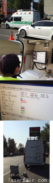 尾气遥感监测车天津上路