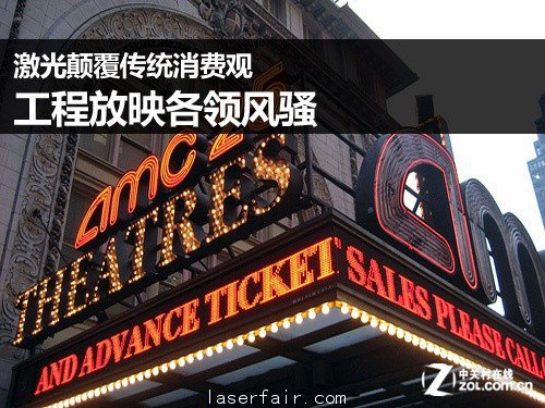 激光颠覆传统消费观 工程放映各领风骚