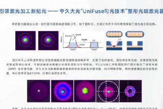 中久大光丨“UniFuse匀光技术”引领激光加工新纪元