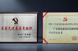 宏石激光党支部获评广东省先进基层党组织，以高质量党建引领宏石高质量发展
