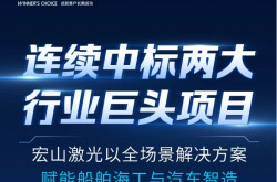 连续中标两大行业巨头项目！宏山激光以全场景解决方案赋能船舶海工与汽车智造